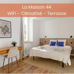 La Maison 44 - T2 - Clim, Terrasse, Garage, Via Rhona Montélimar
